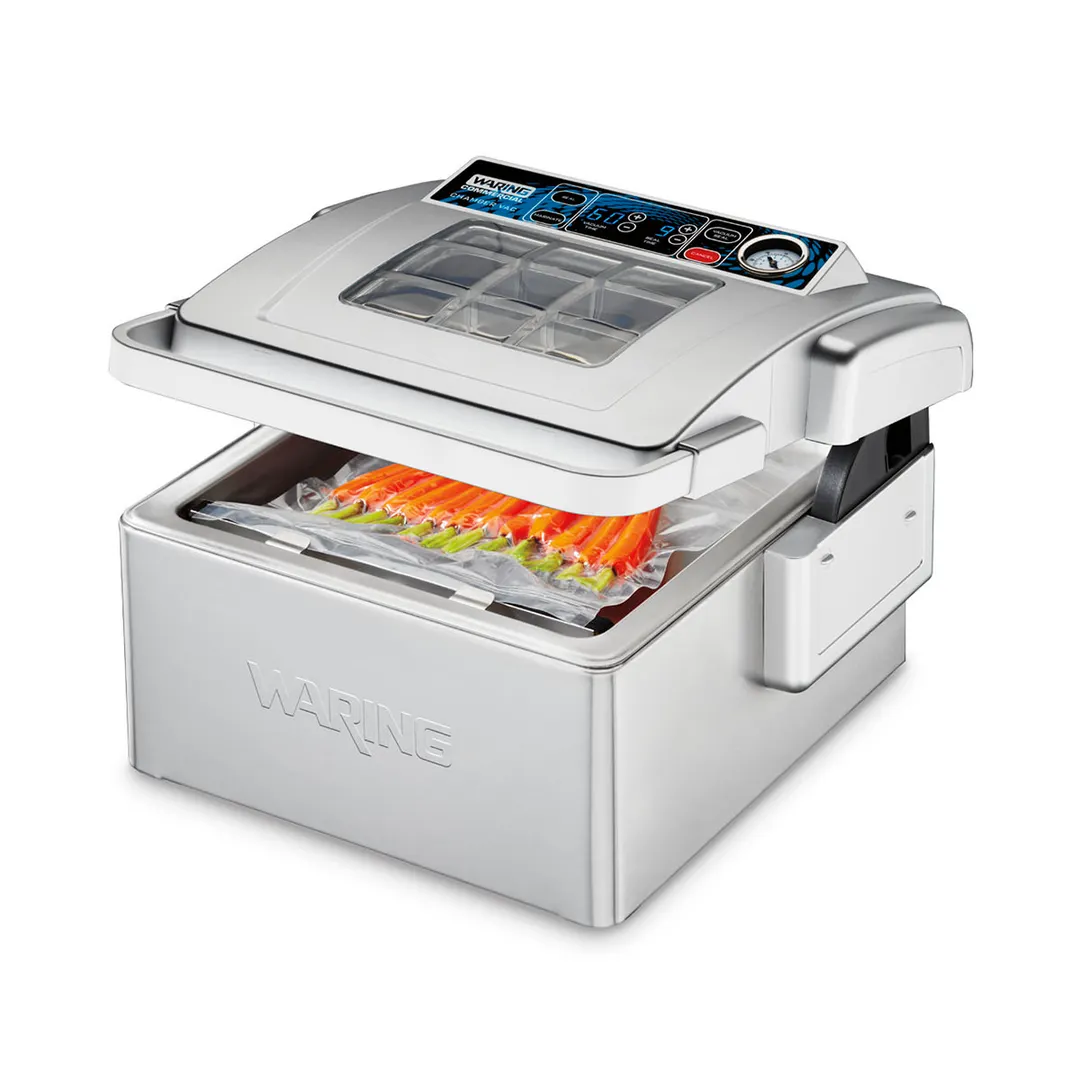 Waring WCV300 Countertop Chamber Vacuum Packaging Machine with 11" Single Seal Bar 