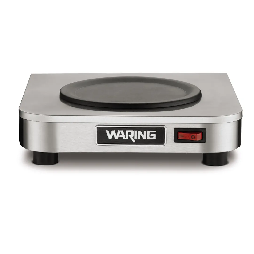 Waring WCW10 Café Deco™ Coffee Warmer, Single Burner - Low Profile - 70W / 120V