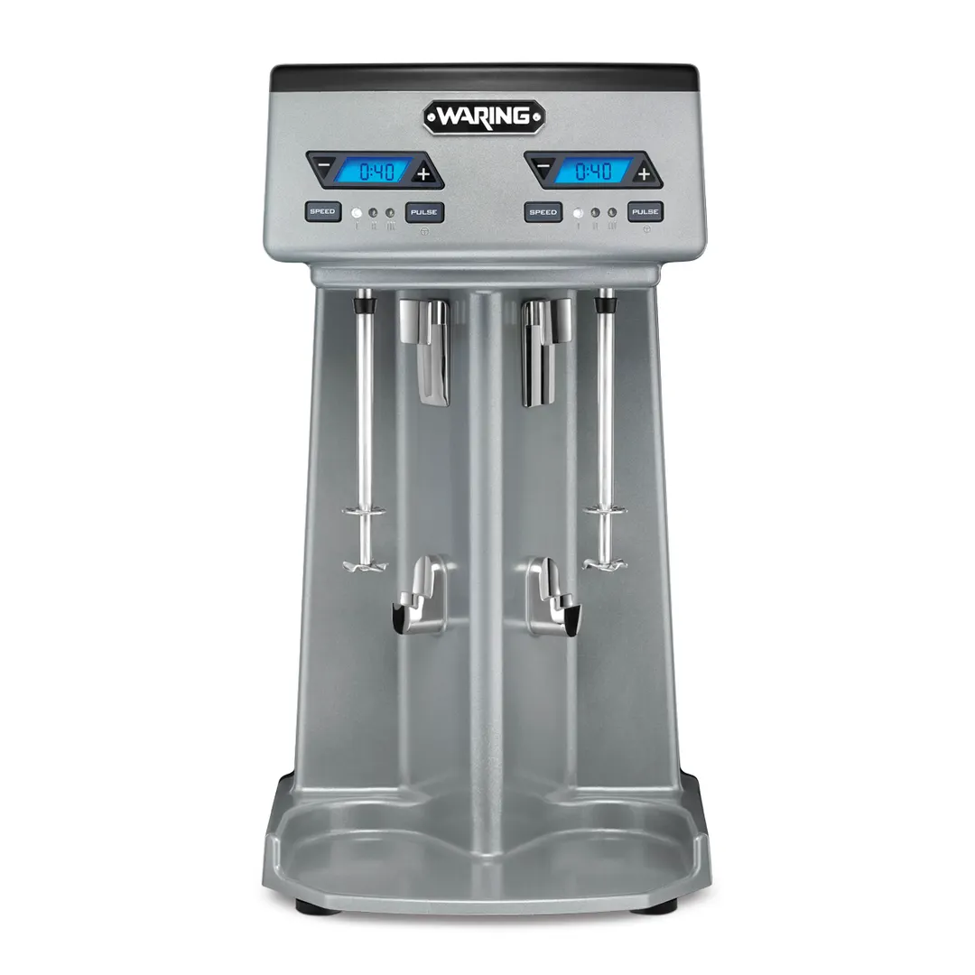 Waring WDM240TX Countertop Drink Mixer Double Spindles (3) Speeds