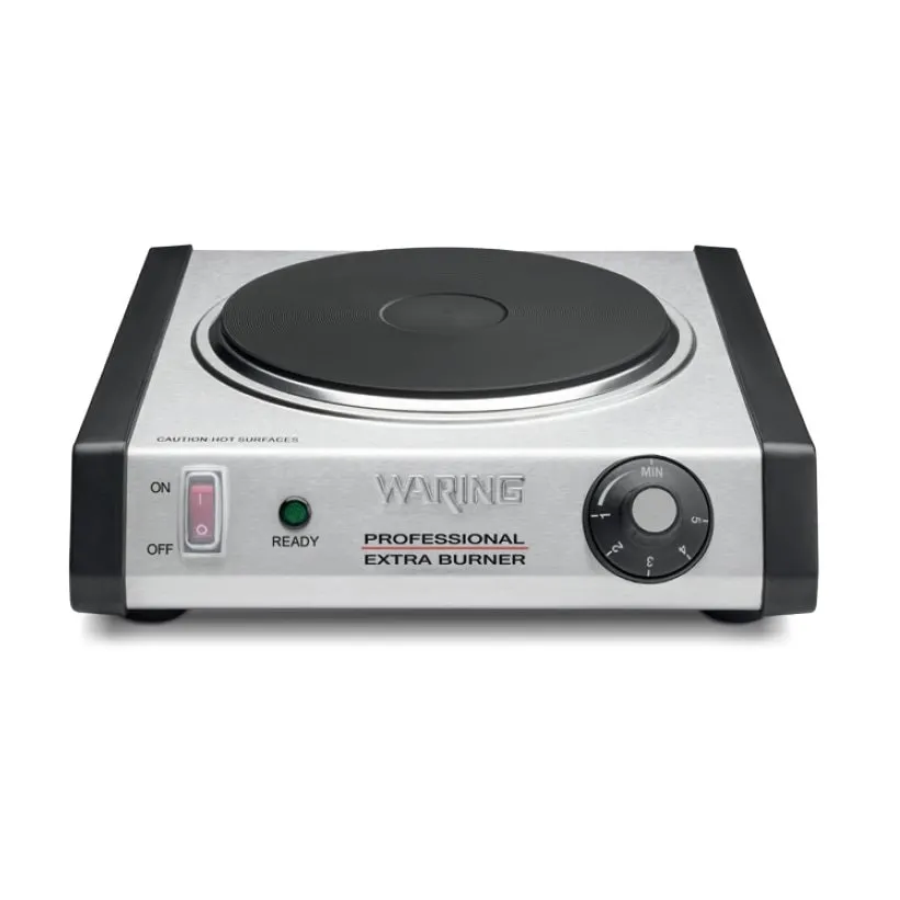 Waring WEB300 11" Electric Countertop Hotplate w/ (1) Solid Burner, Thermostatic Controls, 1.3 kW, 120v