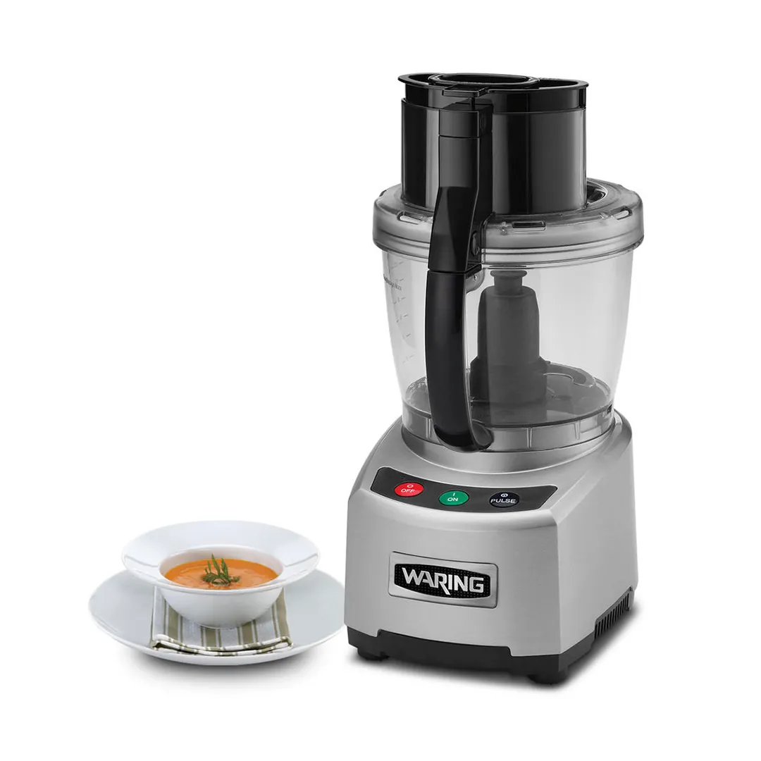 Waring WFP16S Bowl Style Vegetable Cutter/Food Processor, Thermal Protection