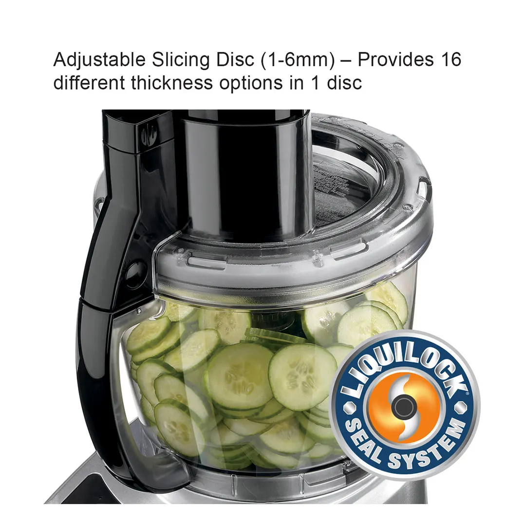 Waring WFP16SCD Combination Vegetable Bowl  Cutter/Food Processor
