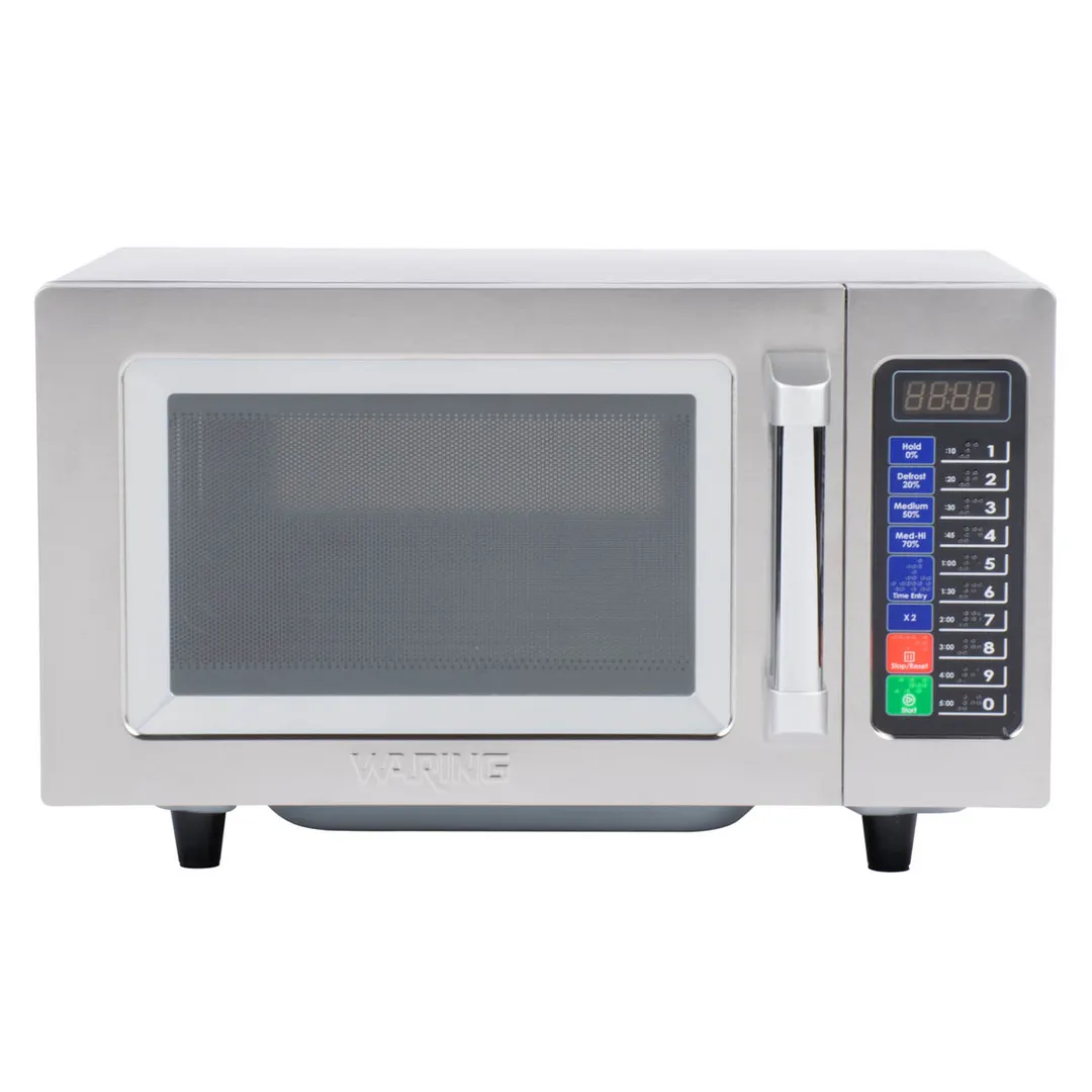 Waring WMO90 1000 Watts Medium Duty Commercial Microwave Oven, 20"W X 17"D X 12-1/4"H, .9 cu. ft.