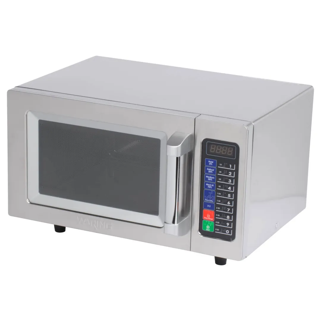 Waring WMO90 1000 Watts Medium Duty Commercial Microwave Oven, 20"W X 17"D X 12-1/4"H, .9 cu. ft.