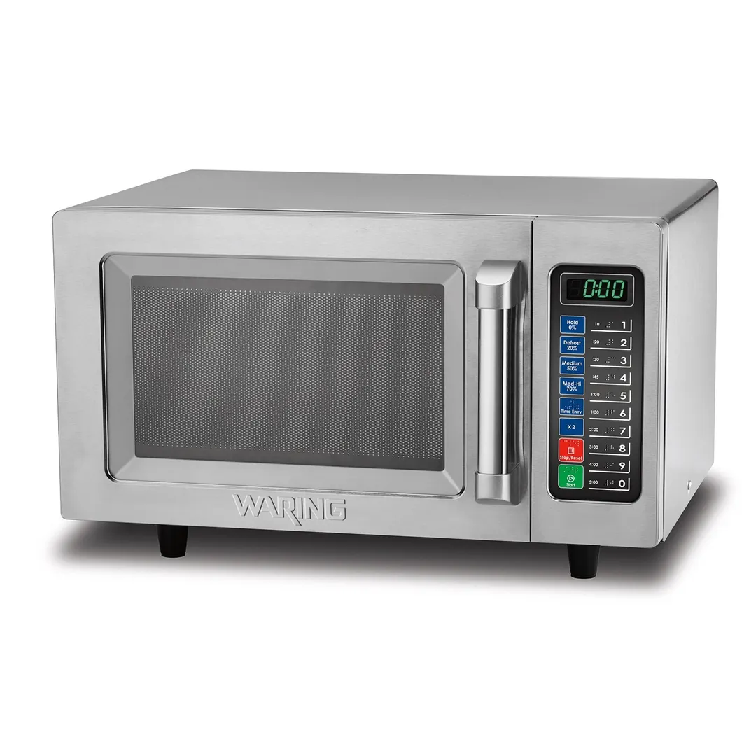 Waring WMO90 1000 Watts Medium Duty Commercial Microwave Oven, 20"W X 17"D X 12-1/4"H, .9 cu. ft.