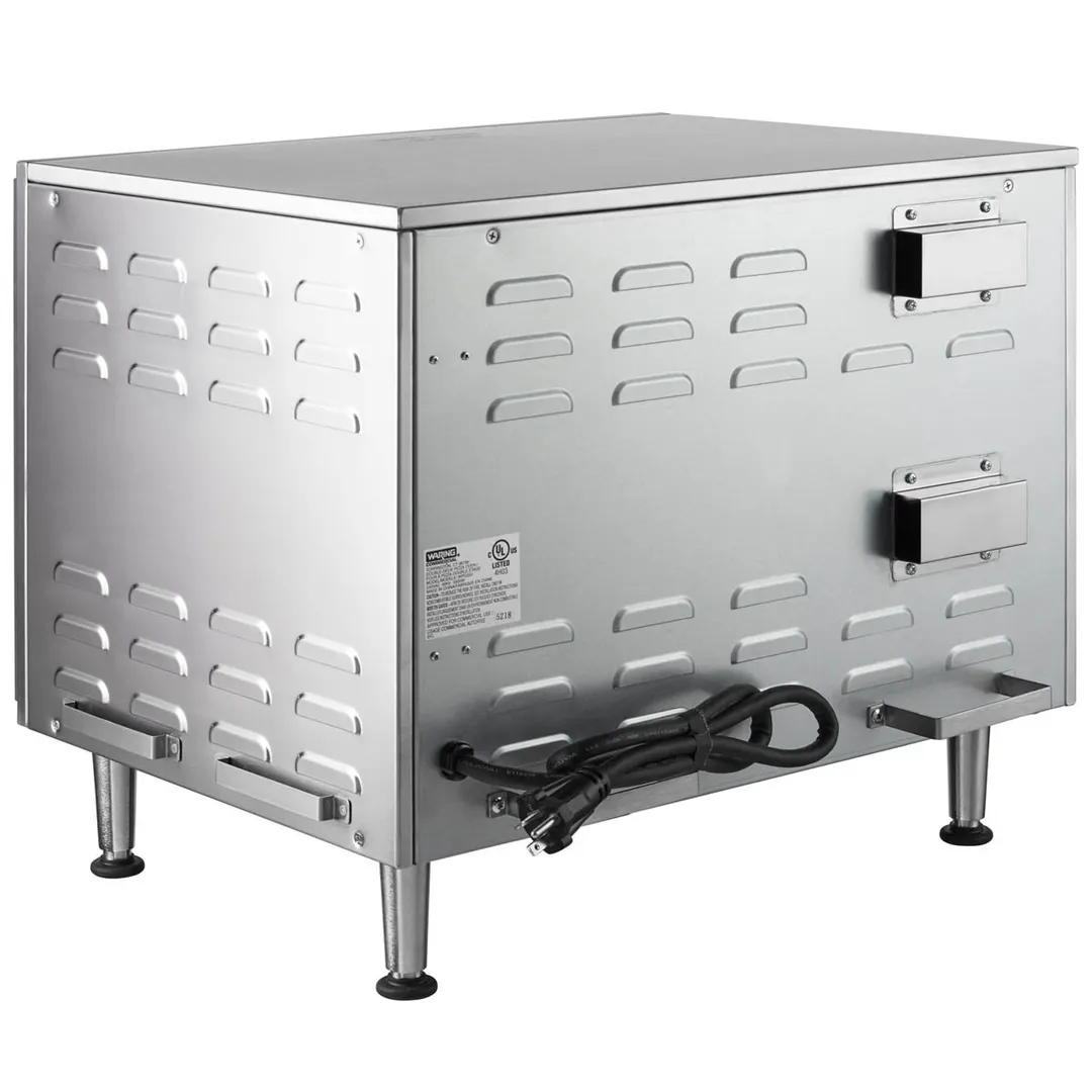 Waring WPO350 25" Electric Countertop Pizza Bake Oven w/ Double Deck, 2 Glass Doors