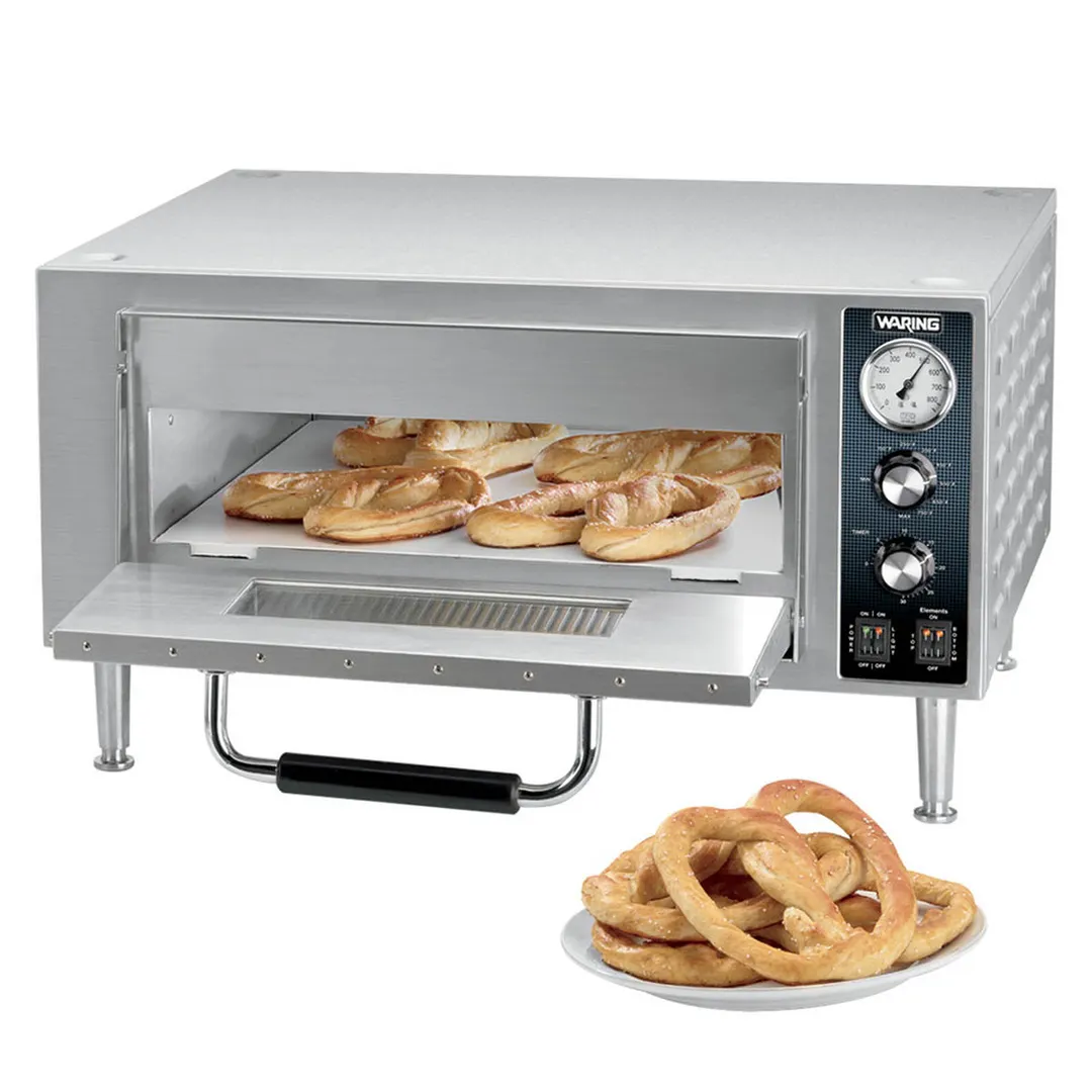 Waring WPO500 34" Electric Countertop Pizza Bake Oven w/ Single Deck, Thermostatic Controls