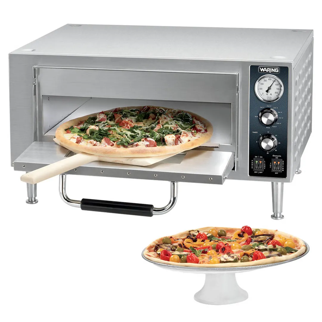Waring WPO500 34" Electric Countertop Pizza Bake Oven w/ Single Deck, Thermostatic Controls