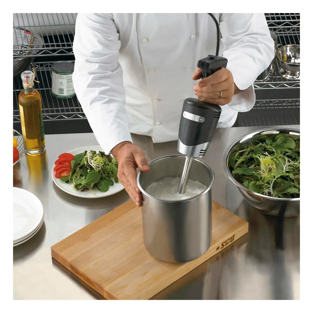 Waring WSB40 Quik Stik Plus Hand Immersion Mixer w/ 6-Gal. Capacity, 10" Shaft, 2-Speed
