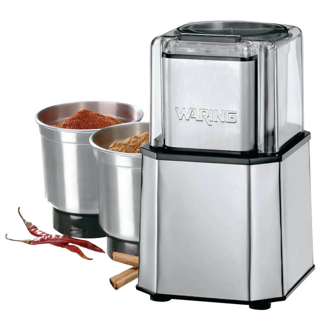 Waring WSG30 Electric Professional Spice Grinder,Stainless Steel Housing & Blades