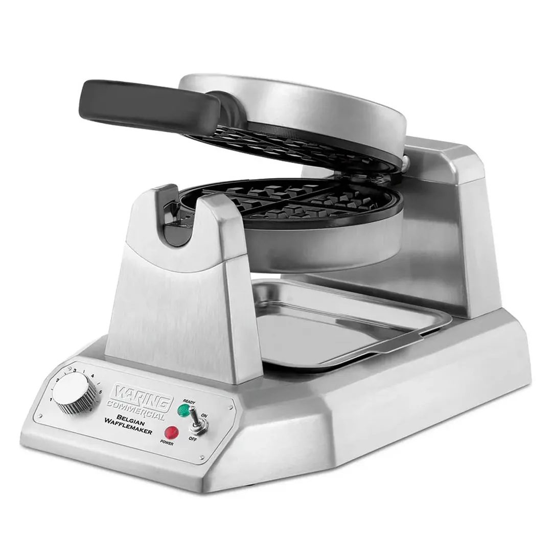 Waring WW180X Single Heavy-Duty Waffle Maker/Baker,Cast İron Grids