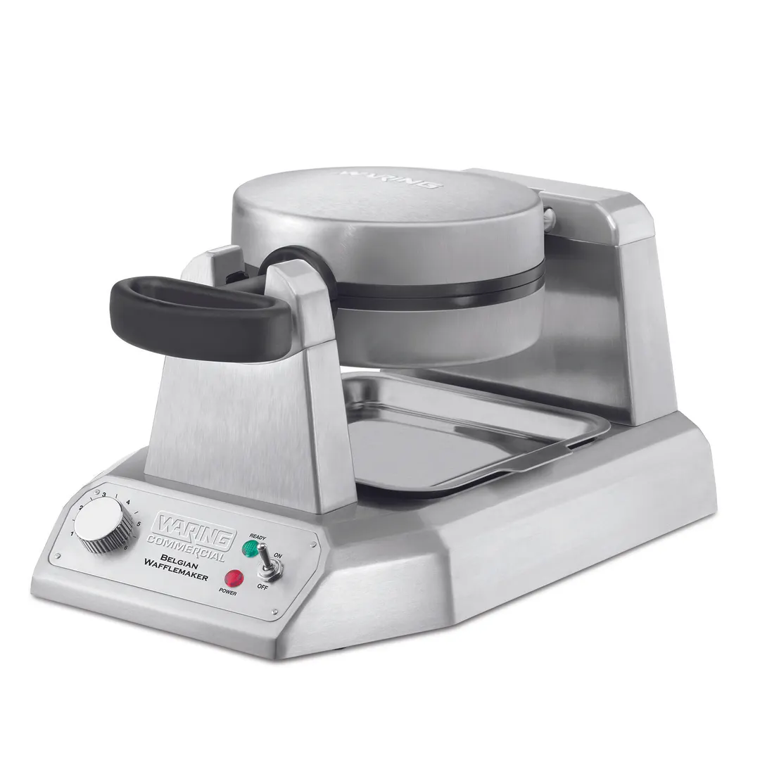 Waring WW180X Single Heavy-Duty Waffle Maker/Baker,Cast İron Grids