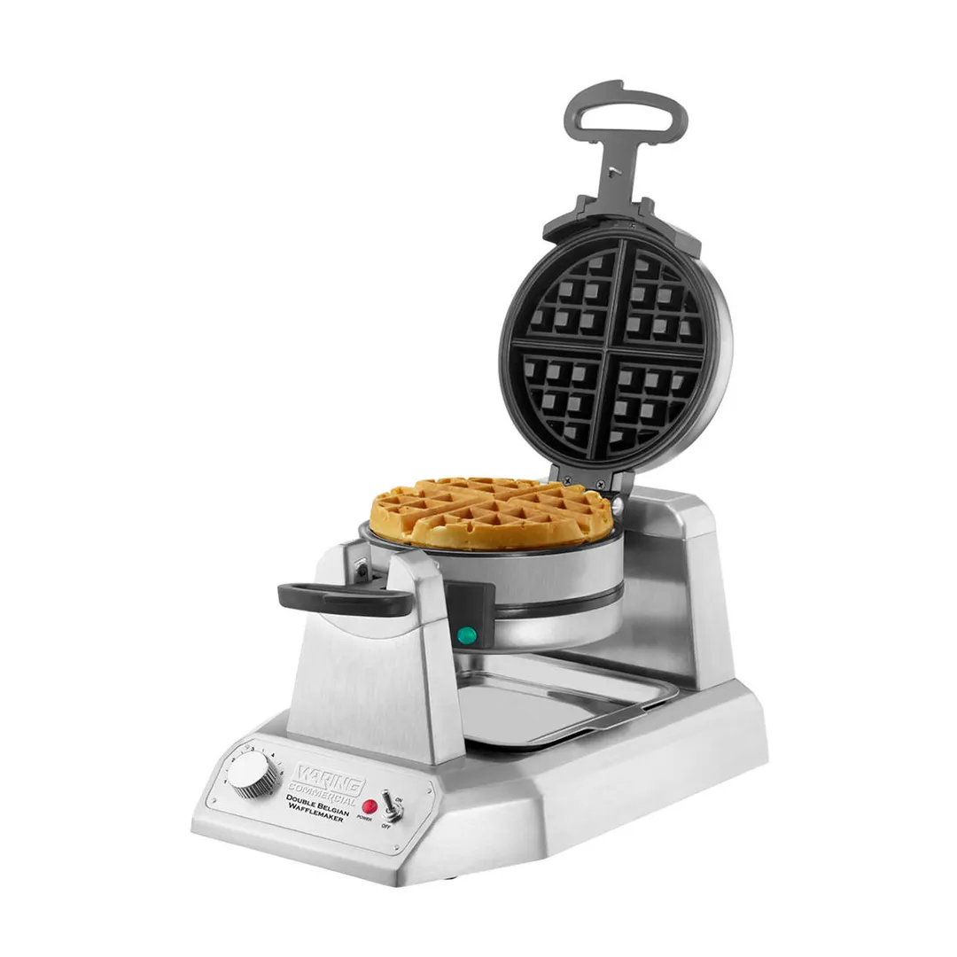 Waring WW200 Heavy Duty Vertical Double Belgian Waffle Maker