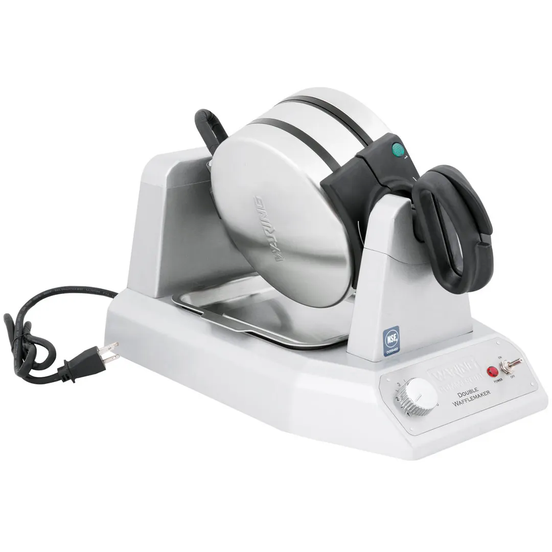 Waring WWD200 Classic Waffle Maker, Double, Up To (60) 7" Diameter
