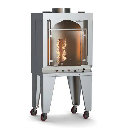 Wood Stone WS-GVR-6 Whatcom Vertical Rotisserie, Gas, (6) Spit Locations
