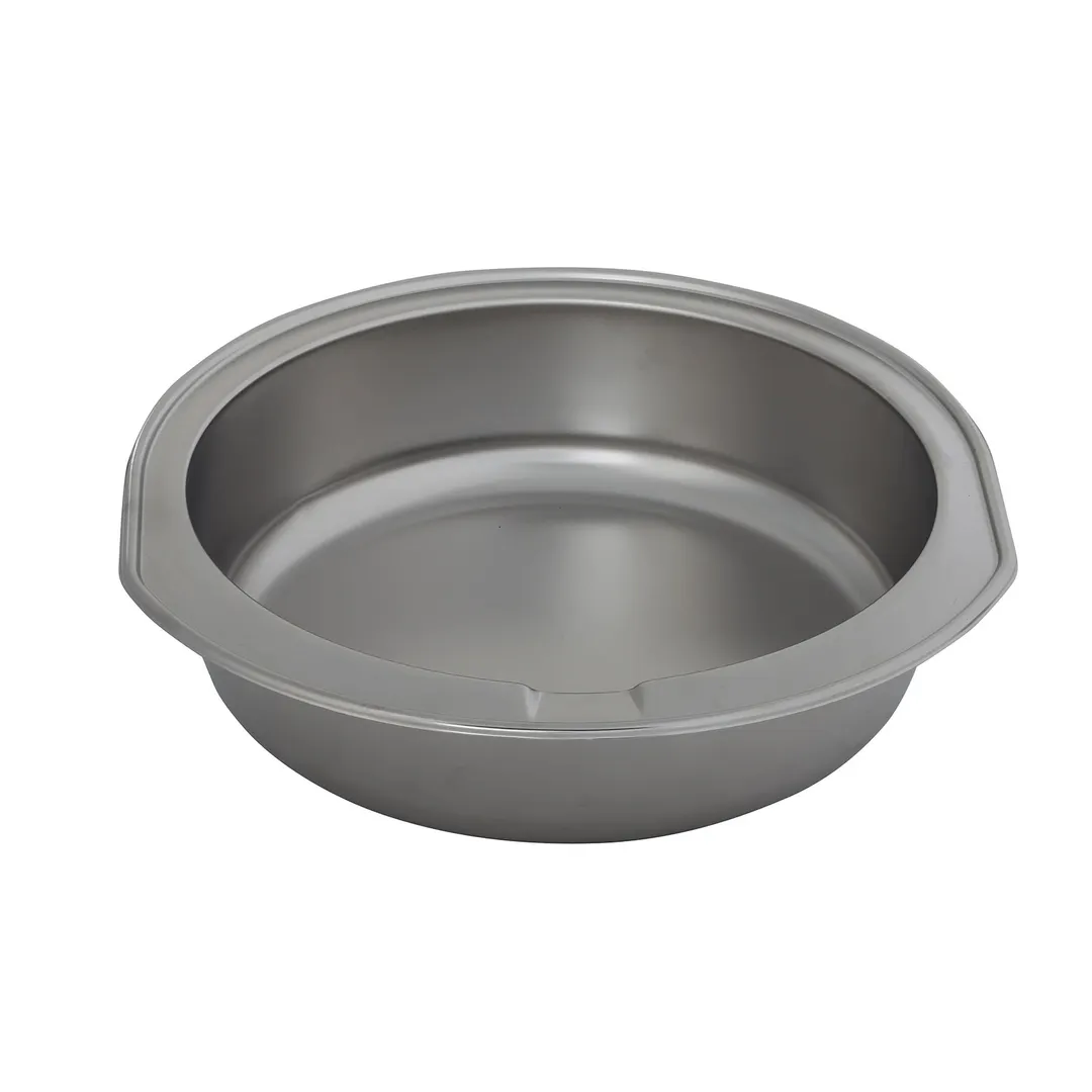 Winco 103-WP Virtuoso Chafer Water Pan, Stainless Steel, For 6 Qt. Round Chafer