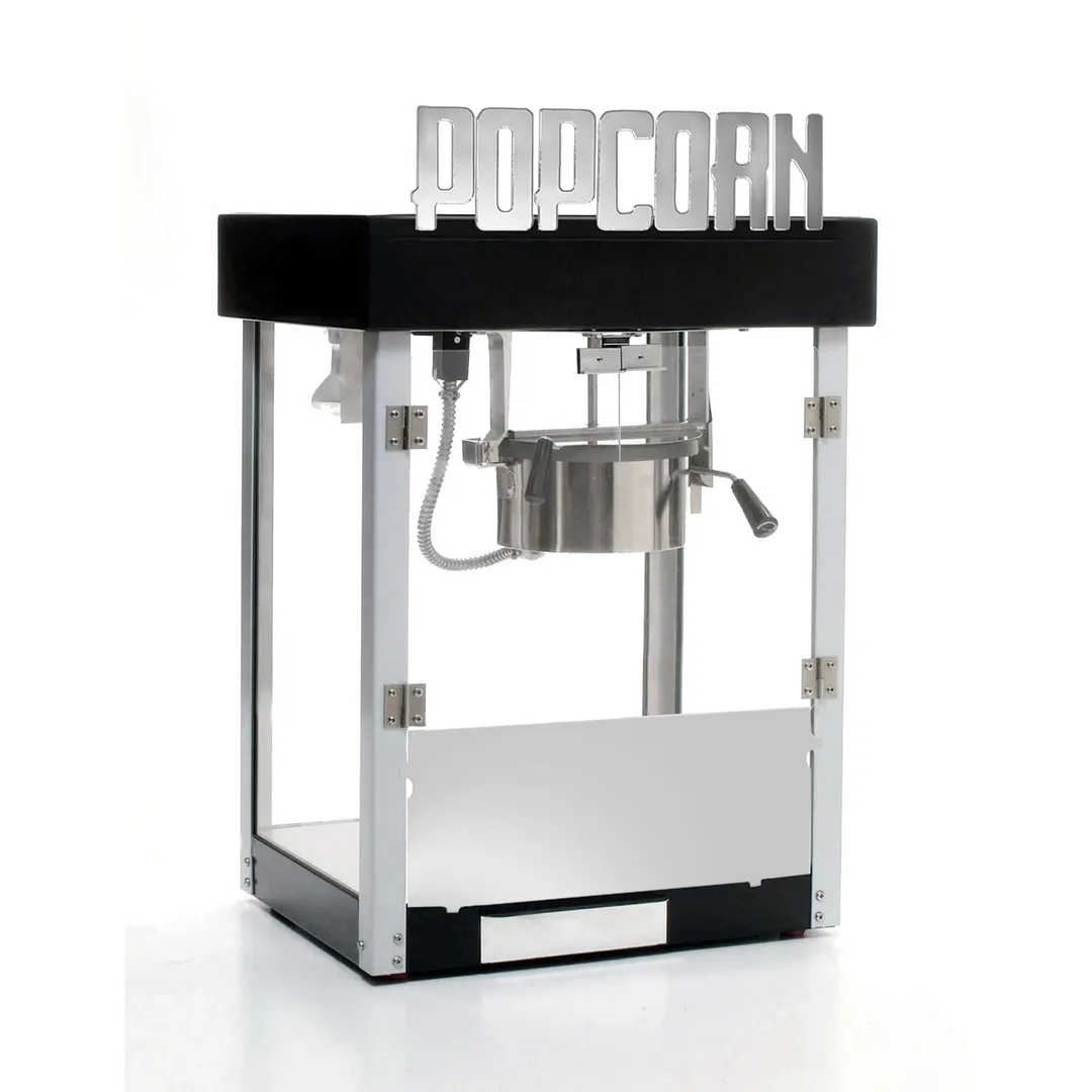 Winco 11045 20" Metropolitan 4-Oz. Popcorn Popper w/ 1920's & 1930's Décor, Old-Maid Drawer