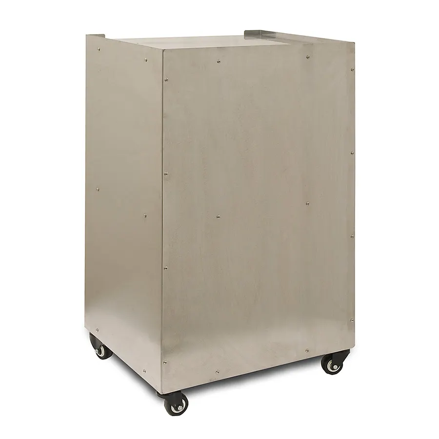 Winco 30147 Display Stand For Silver Screen 14-Oz. Popcorn Machines w/ 1 Shelf, Stainless Steel