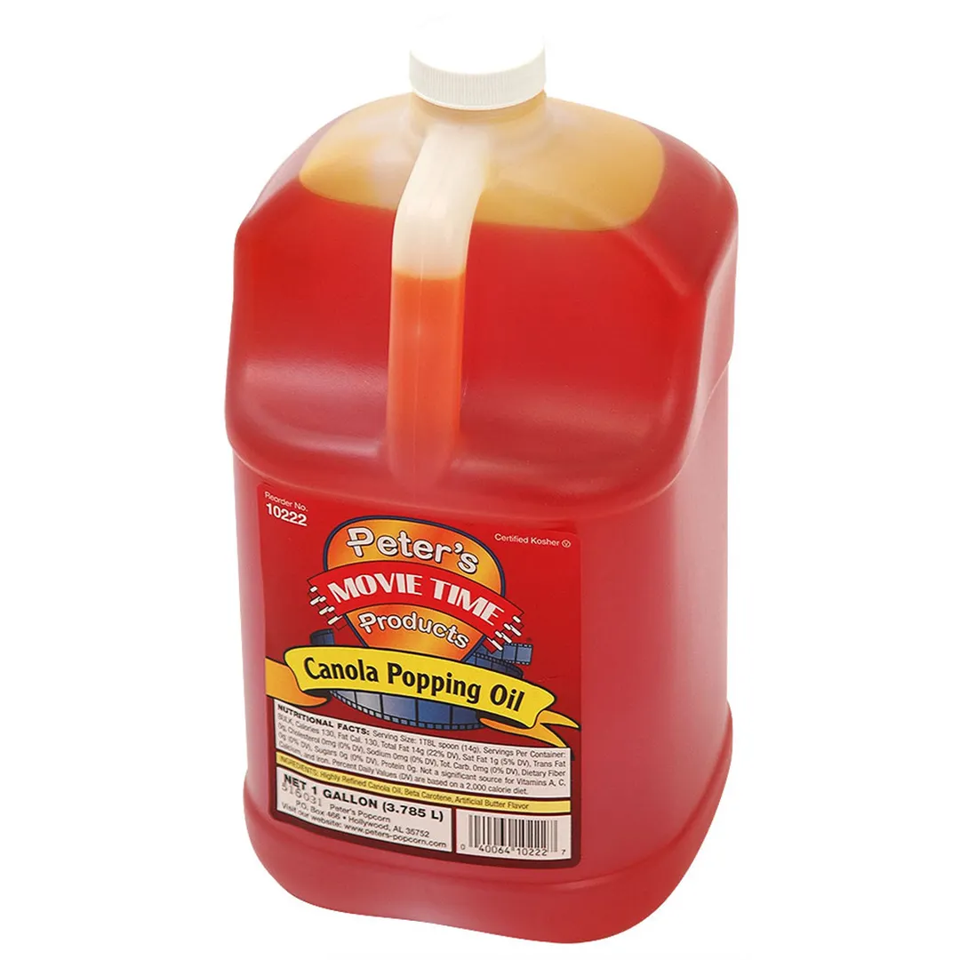 Winco 40012 Benchmark Canola Oil - 1 Gallon