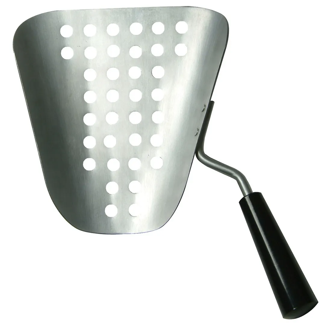 Winco 42030 Benchmark Aluminum Popcorn Speed Scoop / Dishwasher Safe 