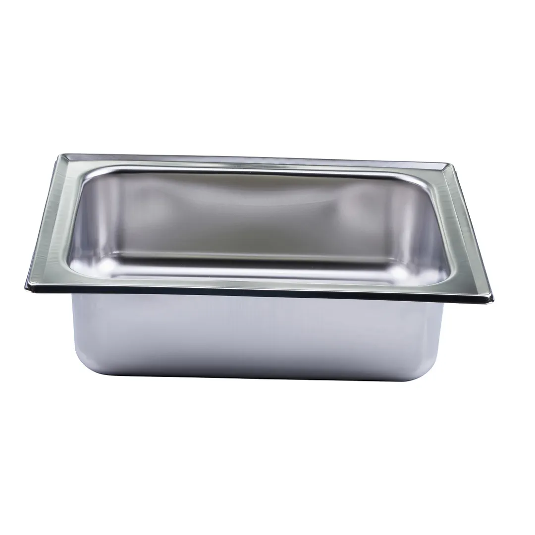 Winco 508-WP Stainless Steel Square Chafer Water Pan