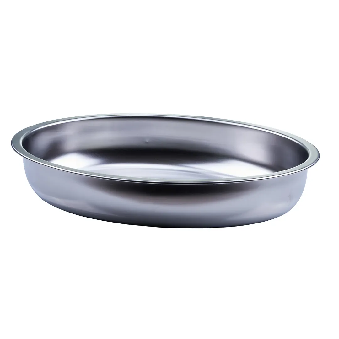 Winco 603-WP Madison Chafer Water Pan, Stainless Steel, For 8 Qt. Oval Chafer