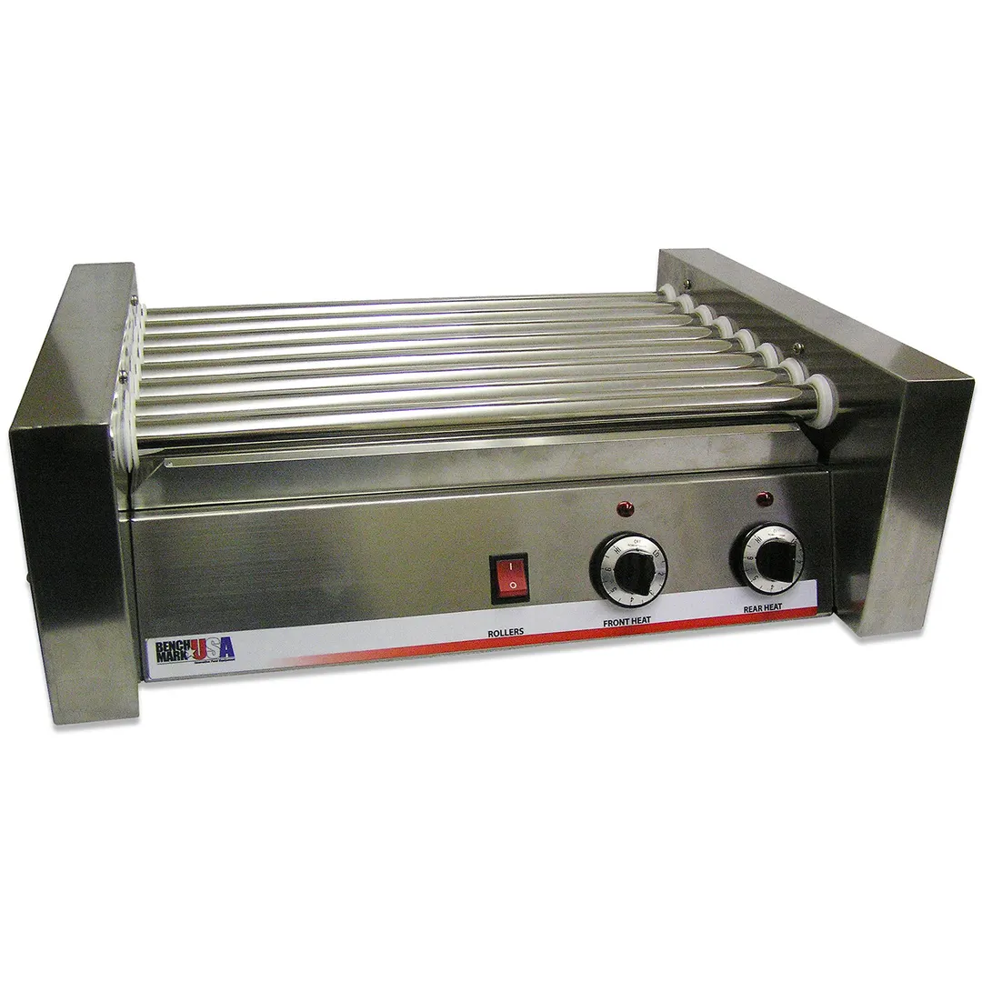 Winco Benchmark 62020 Stainless Steel Hot Dog Roller Grill w/ 20 Hot Dog Capacity