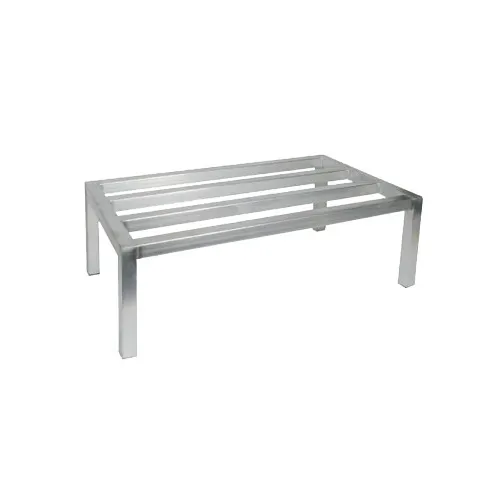 Winco ADRK-2036 Stationary Dunnage Rack w/ 1800 lb Capacity, Aluminum - 20" x 36" x 12"