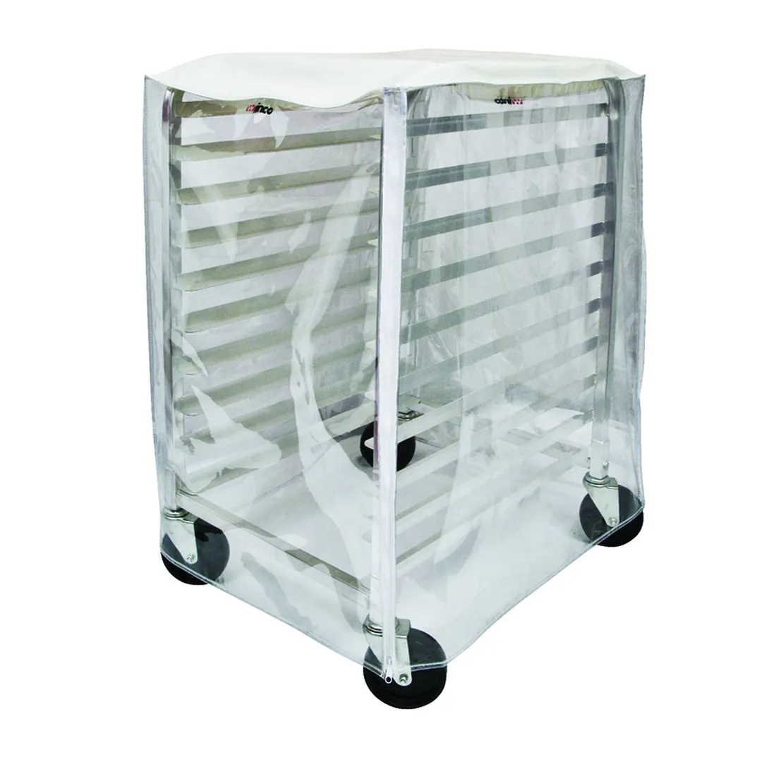 Winco ALRK-10-CV 10 Pan End Load Half Height Bun / Sheet Pan Rack Cover