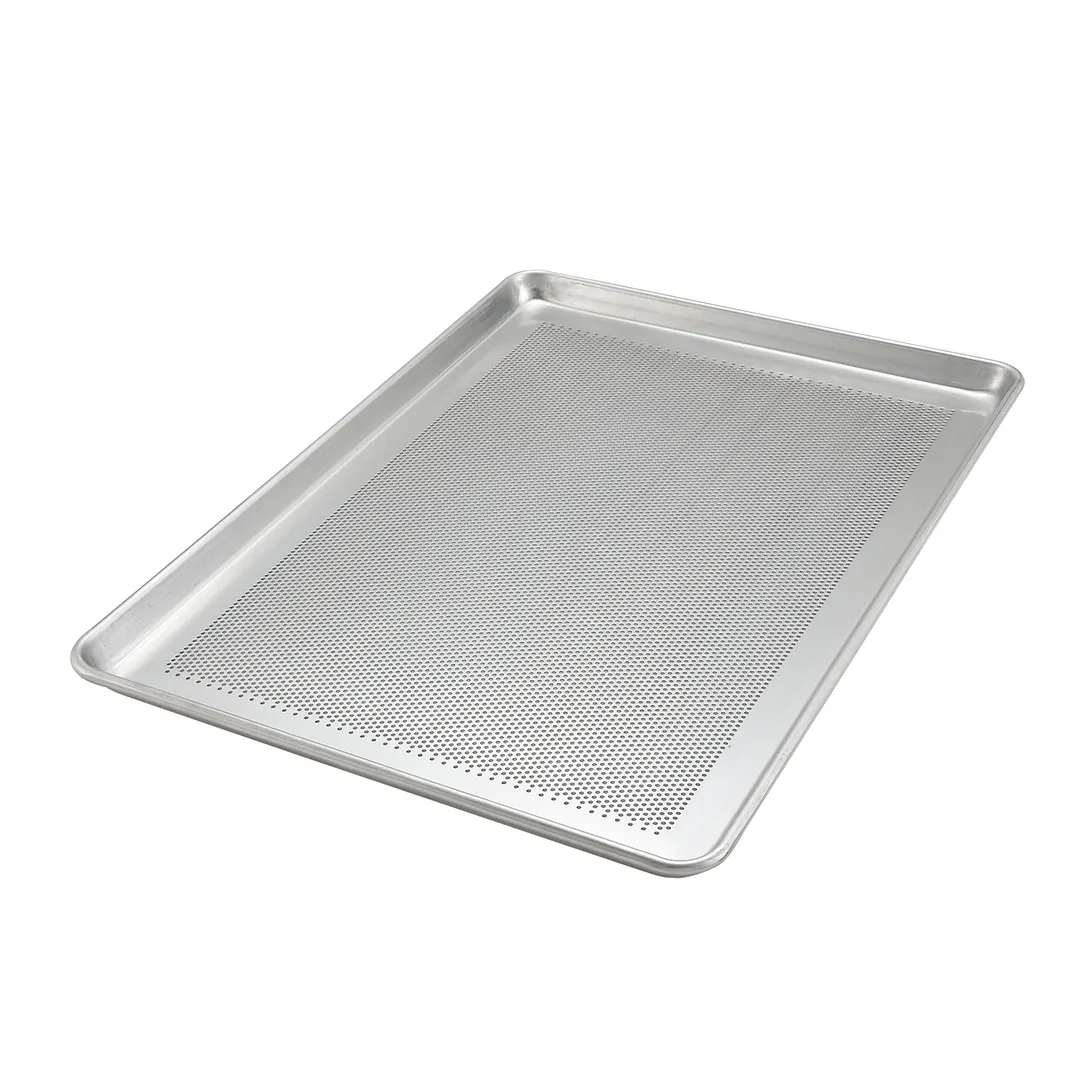 Winco ALXP-1826P Sheet Pan, Full Size, 18" X 26", Perforated, 1/8" Dia. Holes
