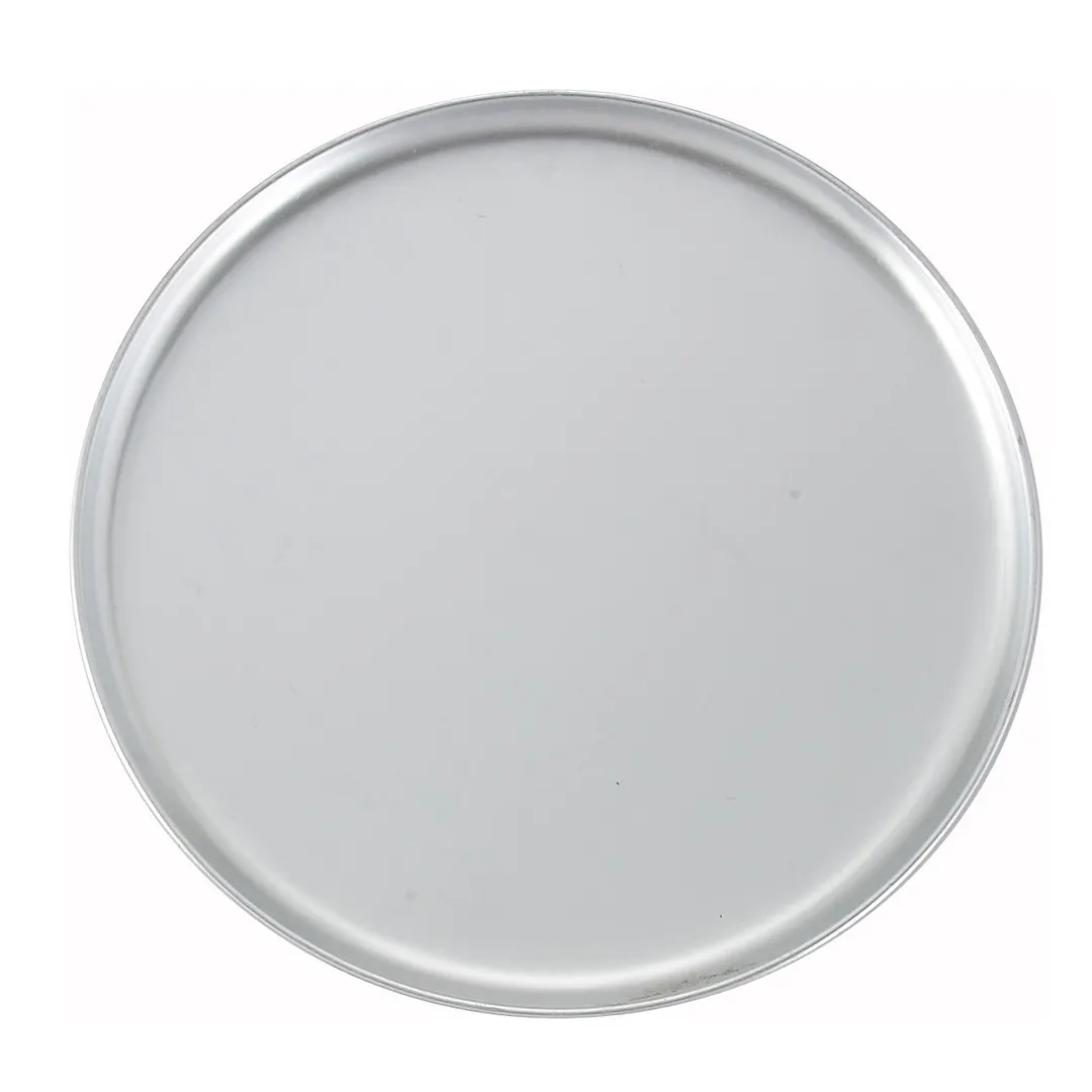 Winco APZC-12 12" Aluminum Coupe Pizza Tray, Round