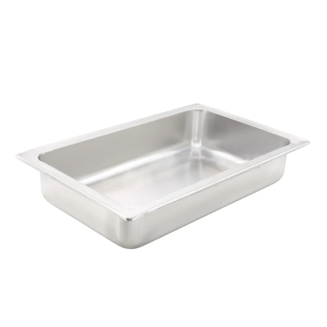 Winco C-WPF Chafer Water Pan, 8 Qt., 4" Deep, Rectangular
