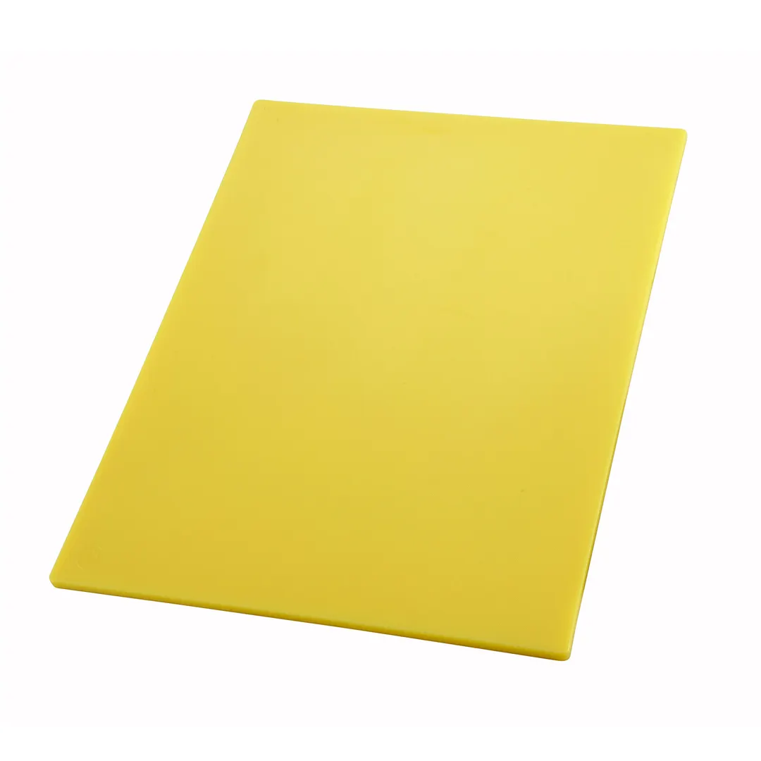 Winco CBYL-1824 Yellow Cutting Board - 18 x 24 x 1/2"