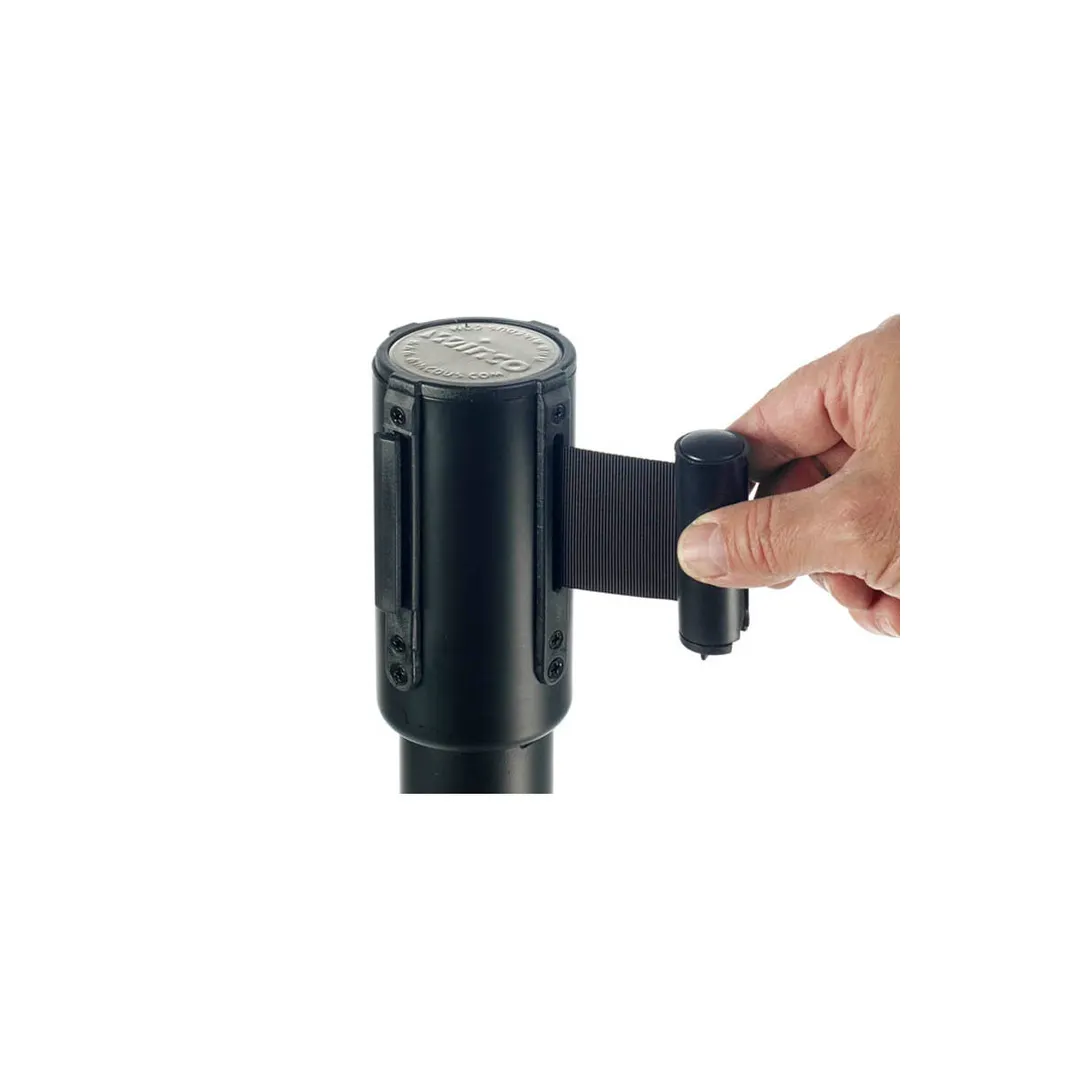 Winco CGS-38K, 35 1/2" Stanchion Post w/ 68" Retractable Belt
