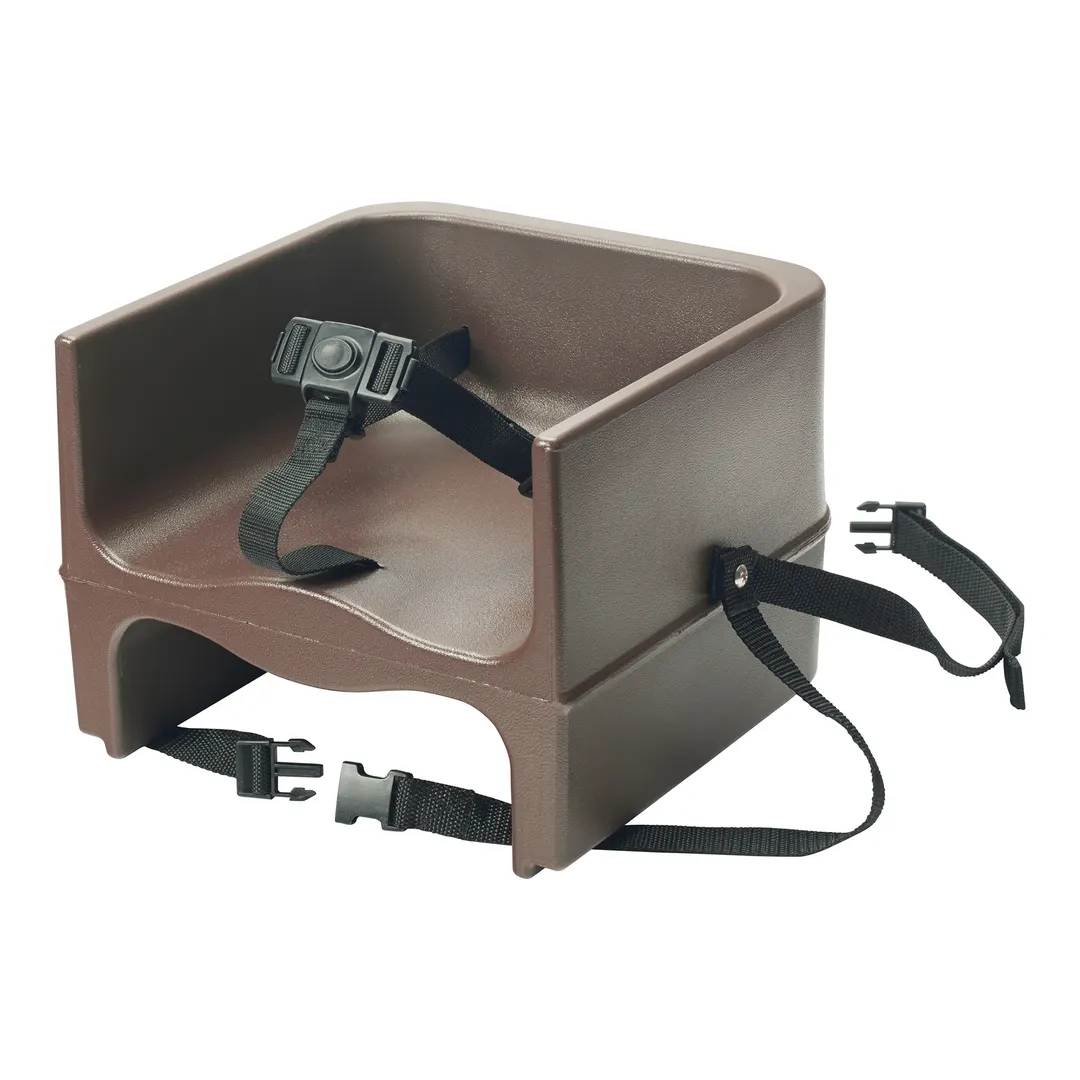 Winco CHB-1P Booster Seat, 13"L X 13"W X 10-1/2"H, Single-Sided, 3-Way Strap