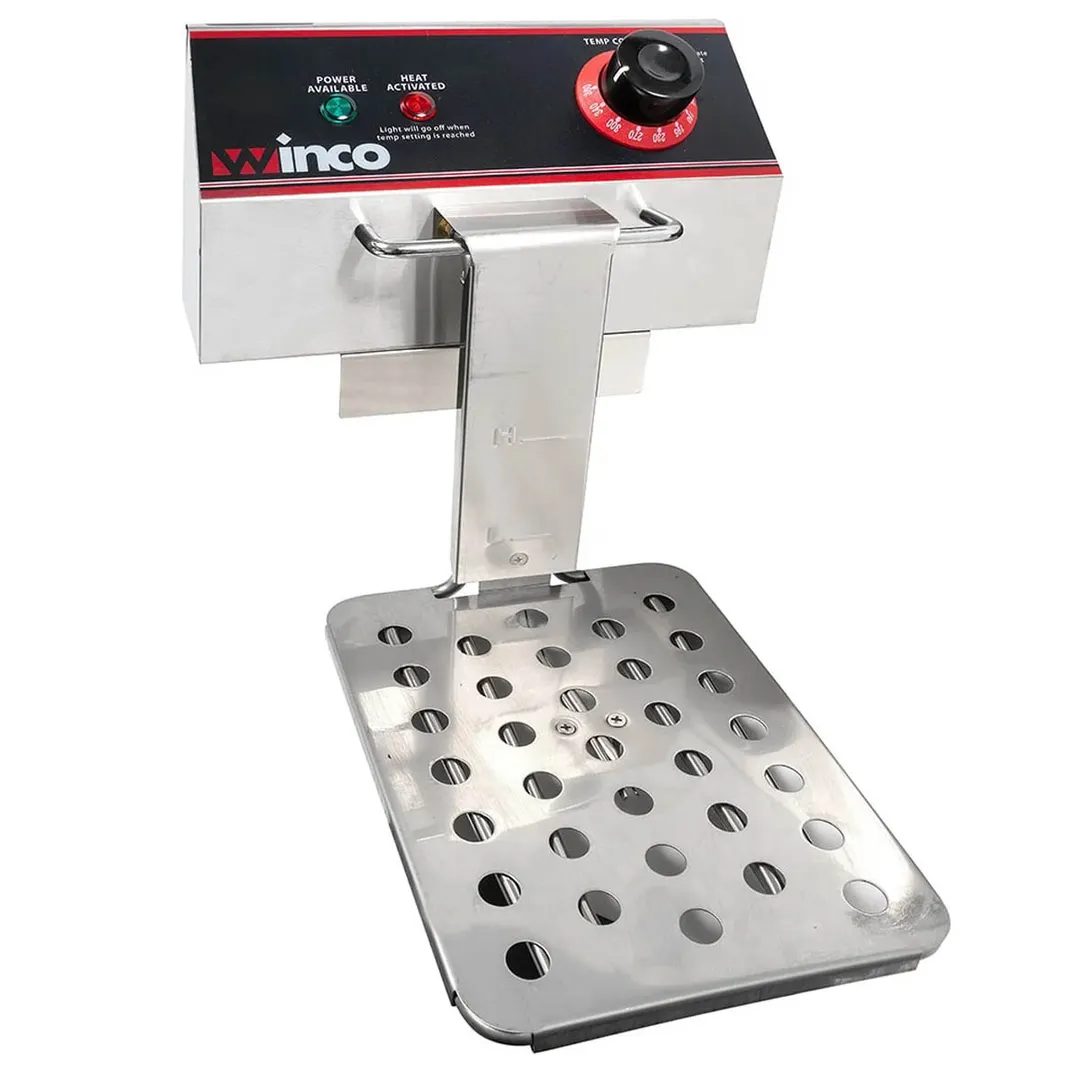 Winco EFS-16 16 lb. Single Well Electric Countertop Fryer
