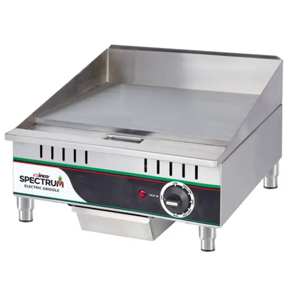 Winco EGD-16M 16" Countertop Electric Griddle w/ Manual Control