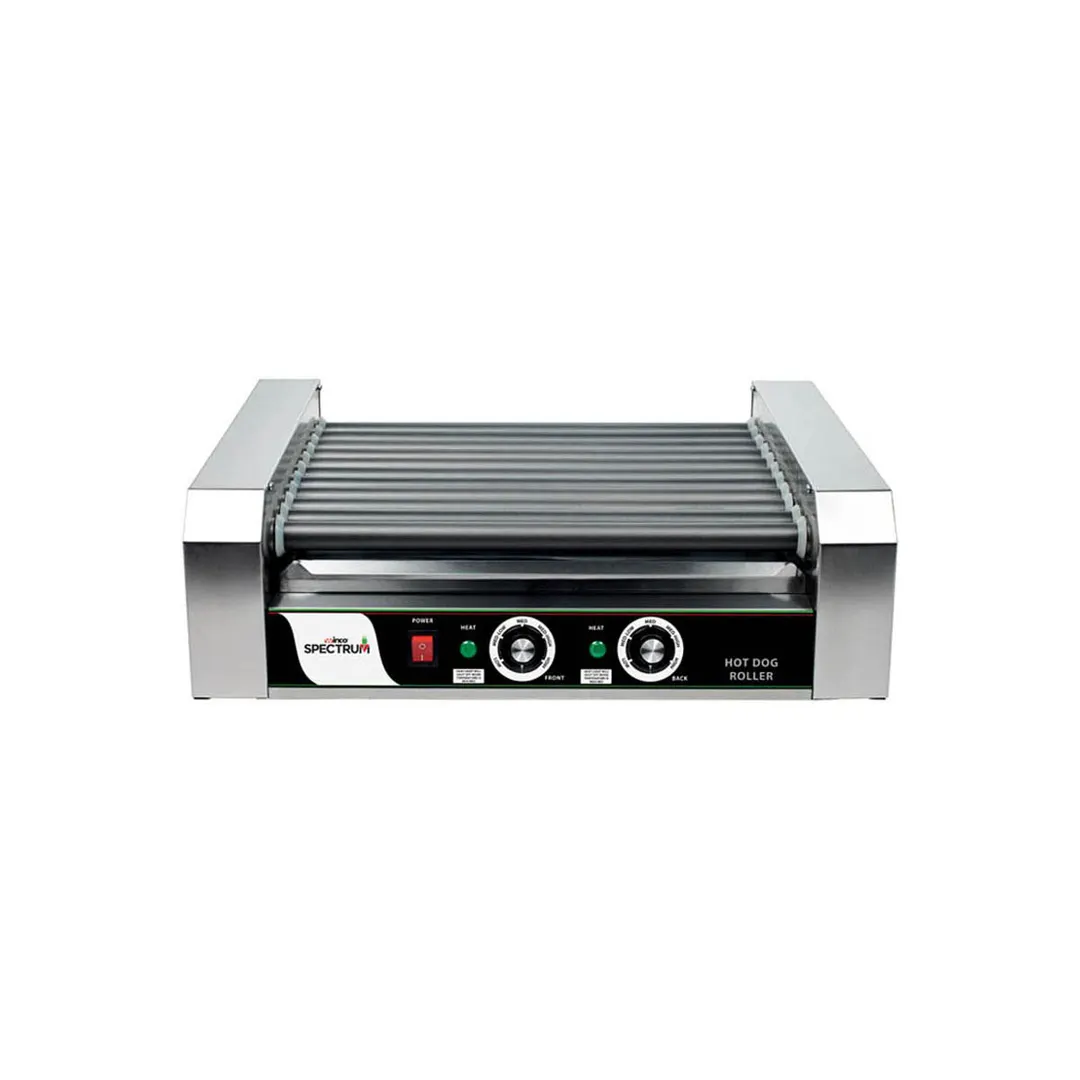 Winco EHDG-11R Spectrum RollsRight Commercial Roller Grill w/ 30 Hot Dogs Capacity