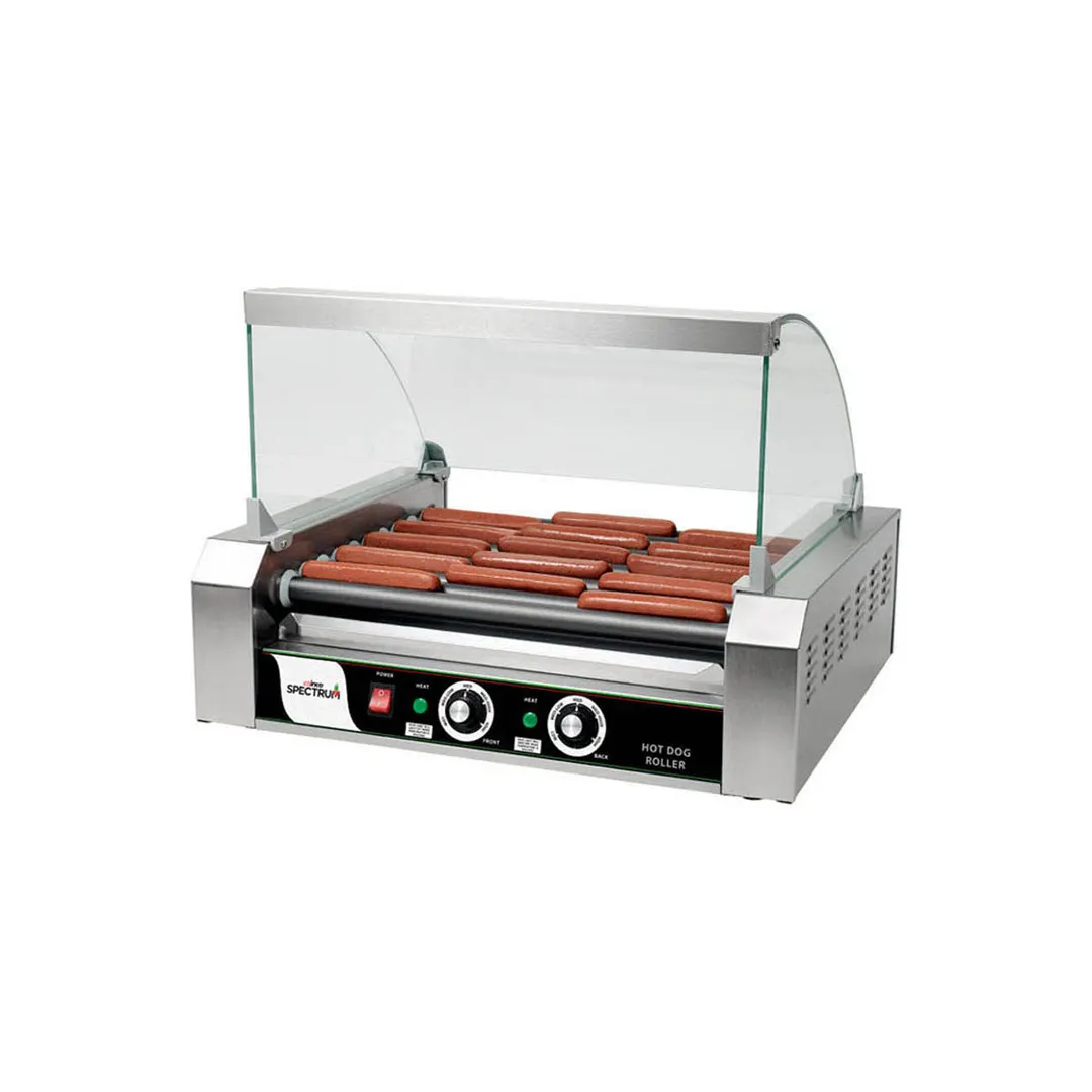 Winco EHDG-11R Spectrum RollsRight Commercial Roller Grill w/ 30 Hot Dogs Capacity