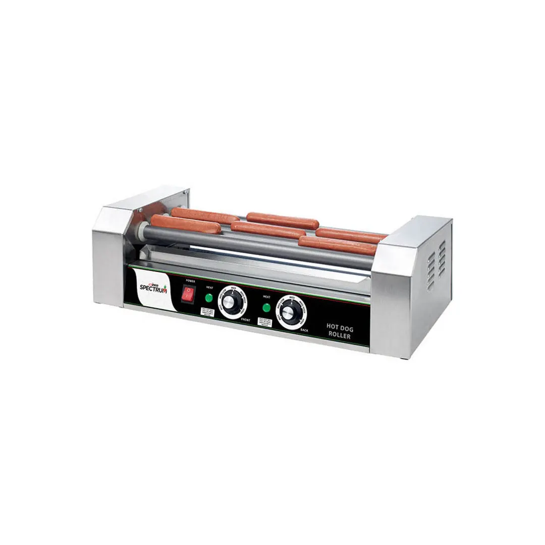Winco EHDG-5R Spectrum RollsRight Commercial Roller Grill w/ 12 Hot Dogs Capacity