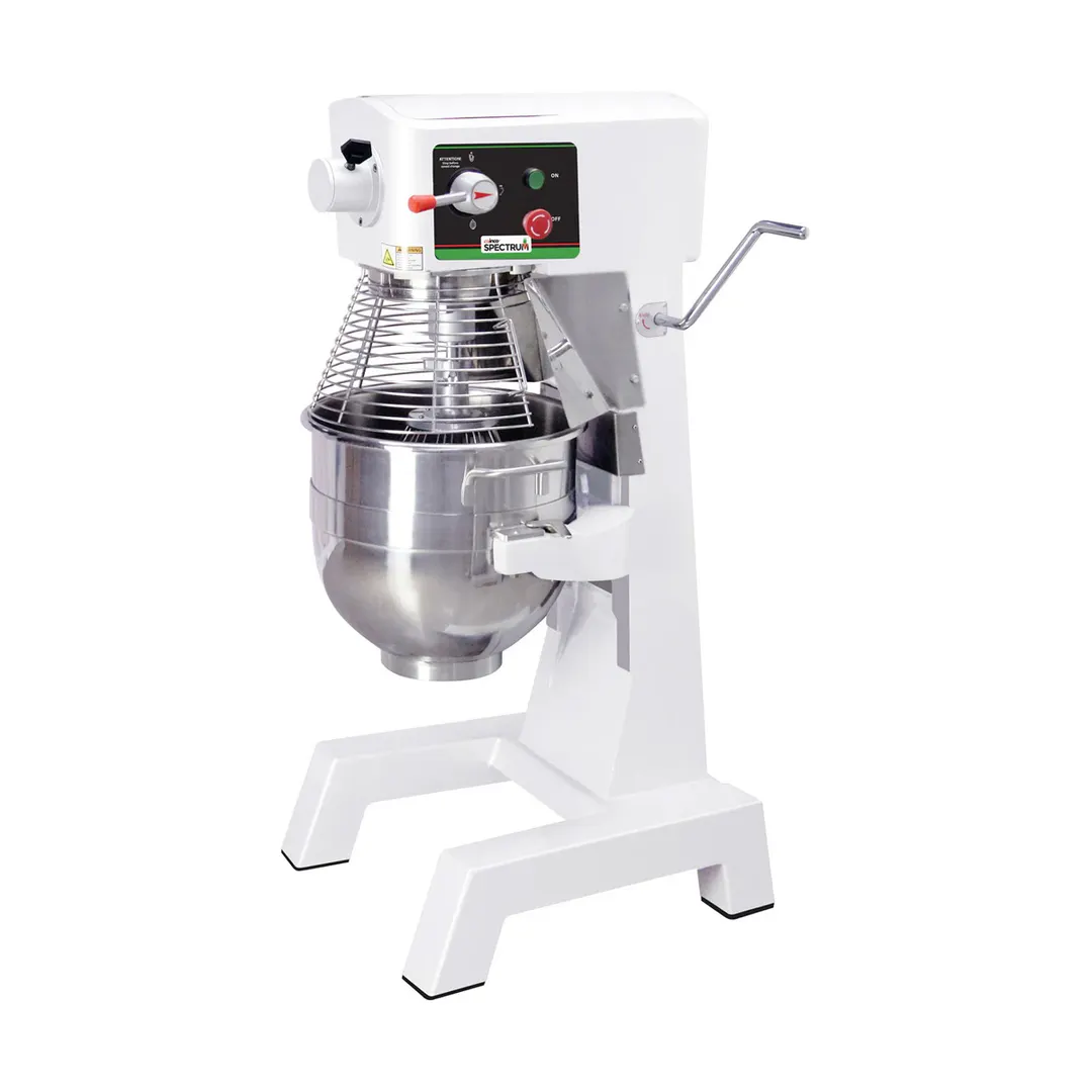 Winco EMP-30 Floor Model 31,7 qt  Planetary Mixer w/ Guard and Standard Attachments, #12 HUB, 3-Speed, 2 hp