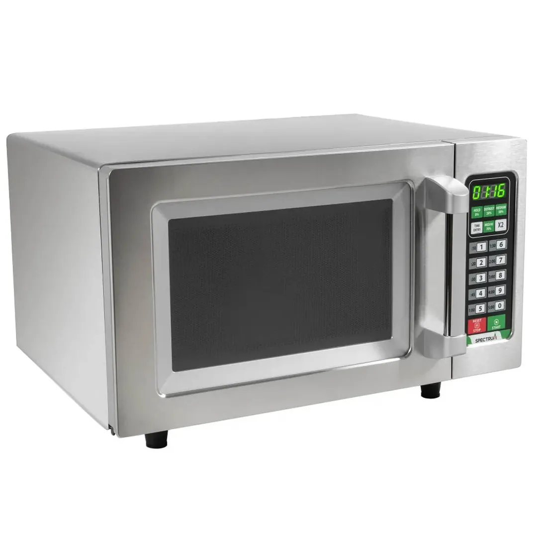Winco EMW-1000ST 1000-Watt Commercial Microwave Oven w/ 0.9 cu ft Capacity, Touch Control