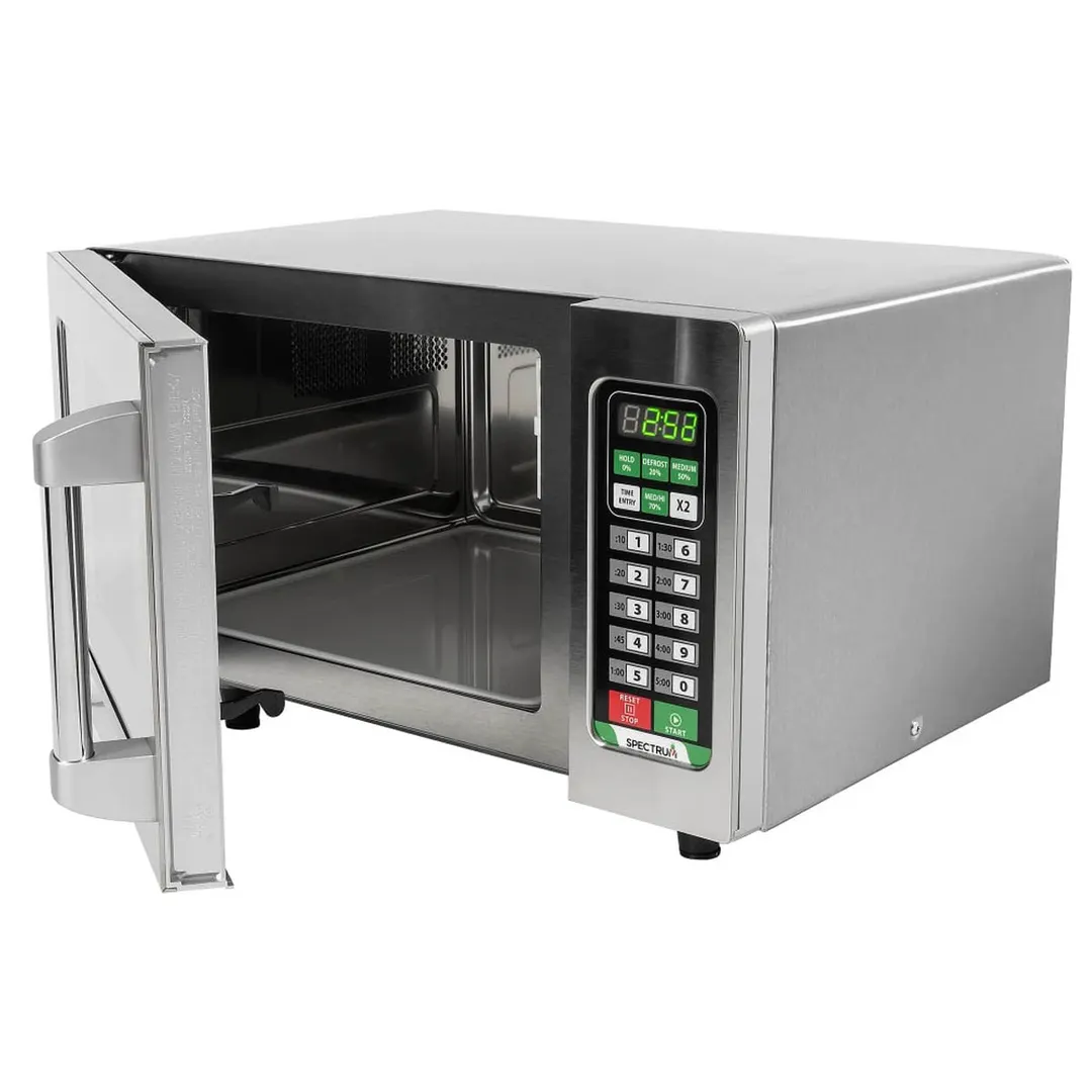 Winco EMW-1000ST 1000-Watt Commercial Microwave Oven w/ 0.9 cu ft Capacity, Touch Control