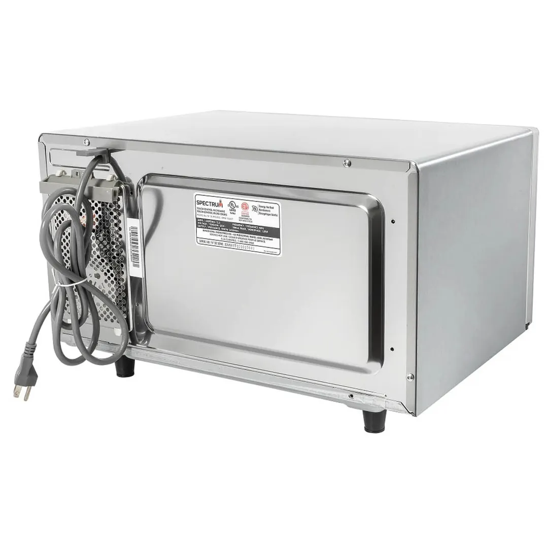 Winco EMW-1000ST 1000-Watt Commercial Microwave Oven w/ 0.9 cu ft Capacity, Touch Control