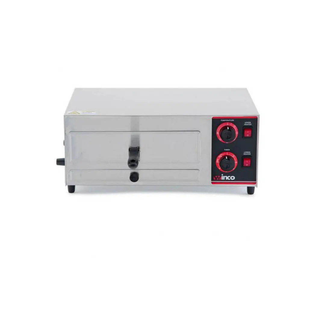 Winco EPO-1 20" Electric Countertop Single-Deck Pizza Bake Oven w/ (1) 12" Pizza Capacity