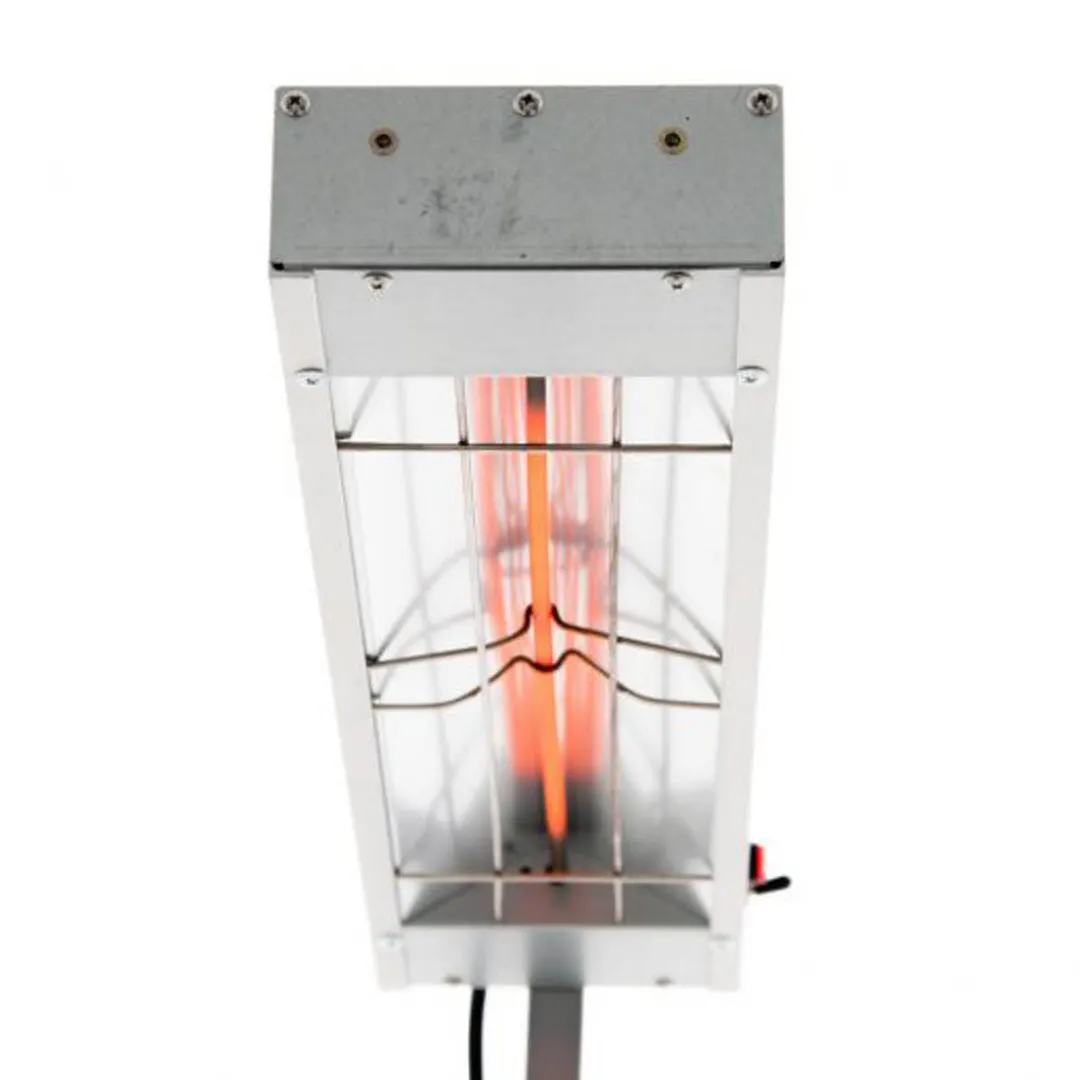 Winco ESH-1 Electric Strip Heater 14.25"W x 26.13"D, 500W 120V, unlighted, steel finish, stand - Set