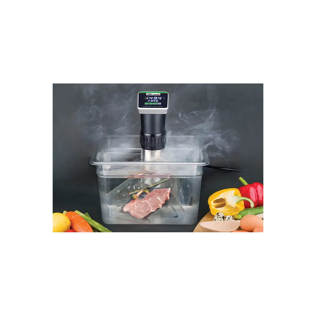 Winco ESVI-1 Sous Vide Immersion Circulator, 7.9‑Gal (30 L) Capacity, 900W 110‑120V, Digi Panel - Set