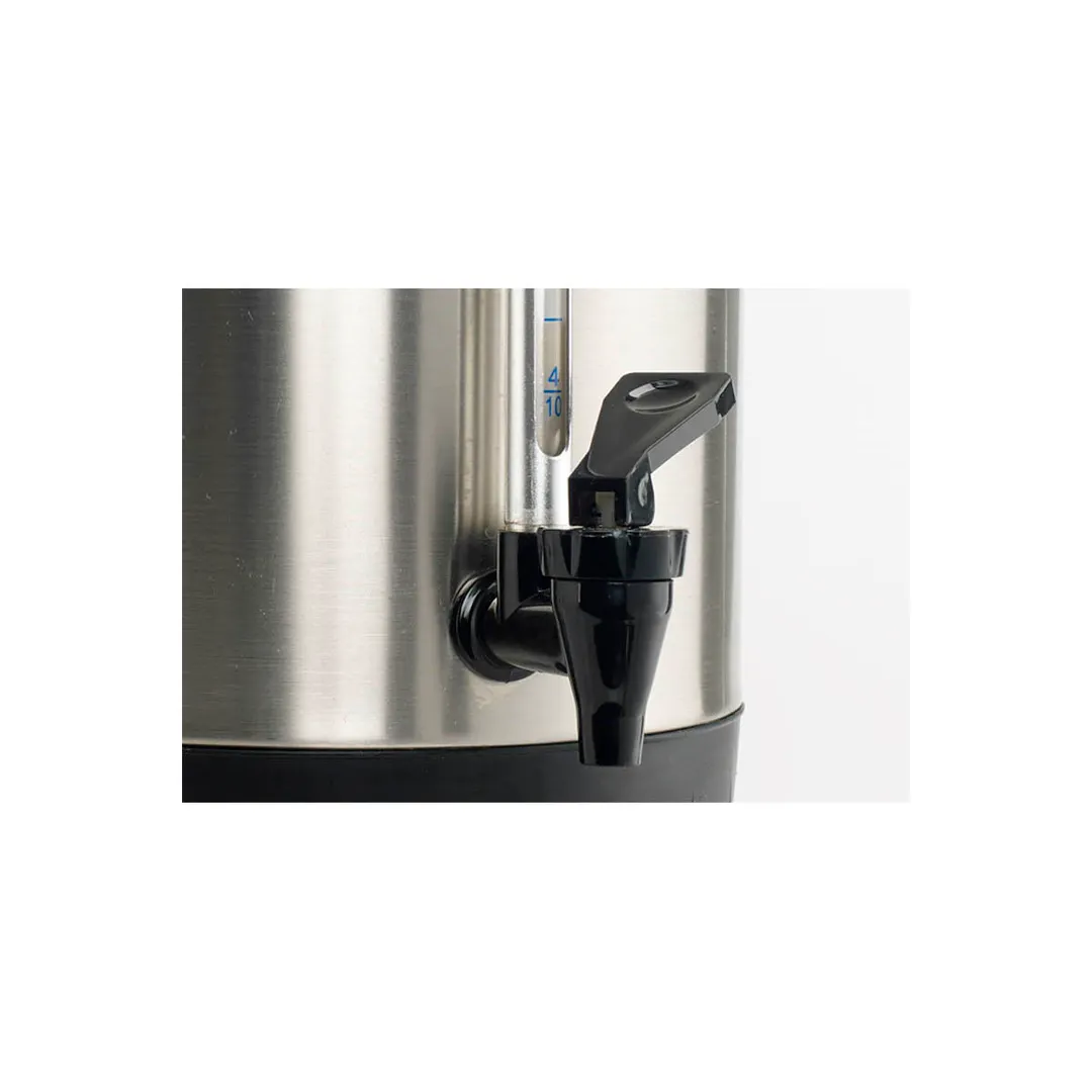 Winco EWB-100A Hot Water Dispenser, 4-gal (16 L) 304 SS, 1.5 kW 110-120V, cool handles - Set
