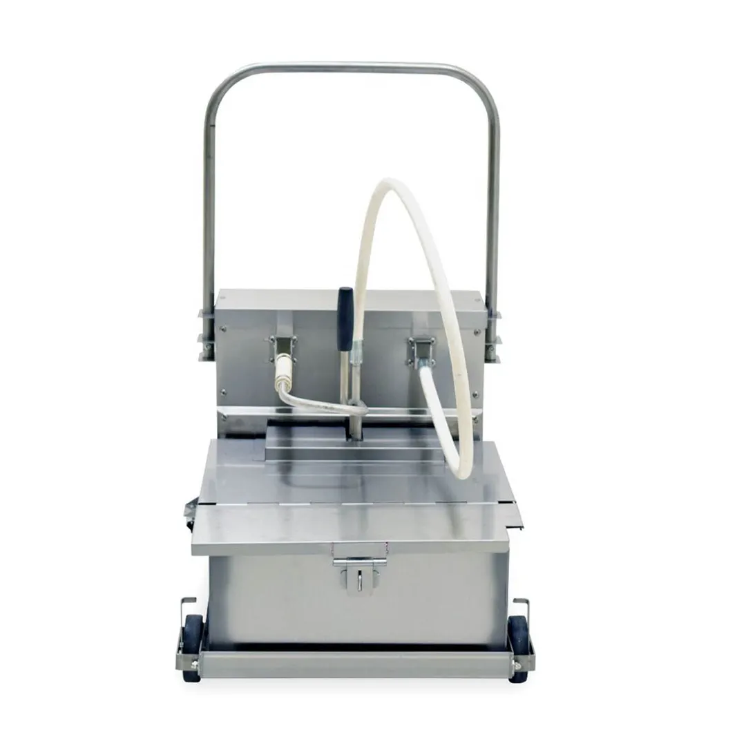 Winston F662T Collectramatic® Mobile Fryer Filter w/ 90-Lb Capacity, One-Way Pump & Hose