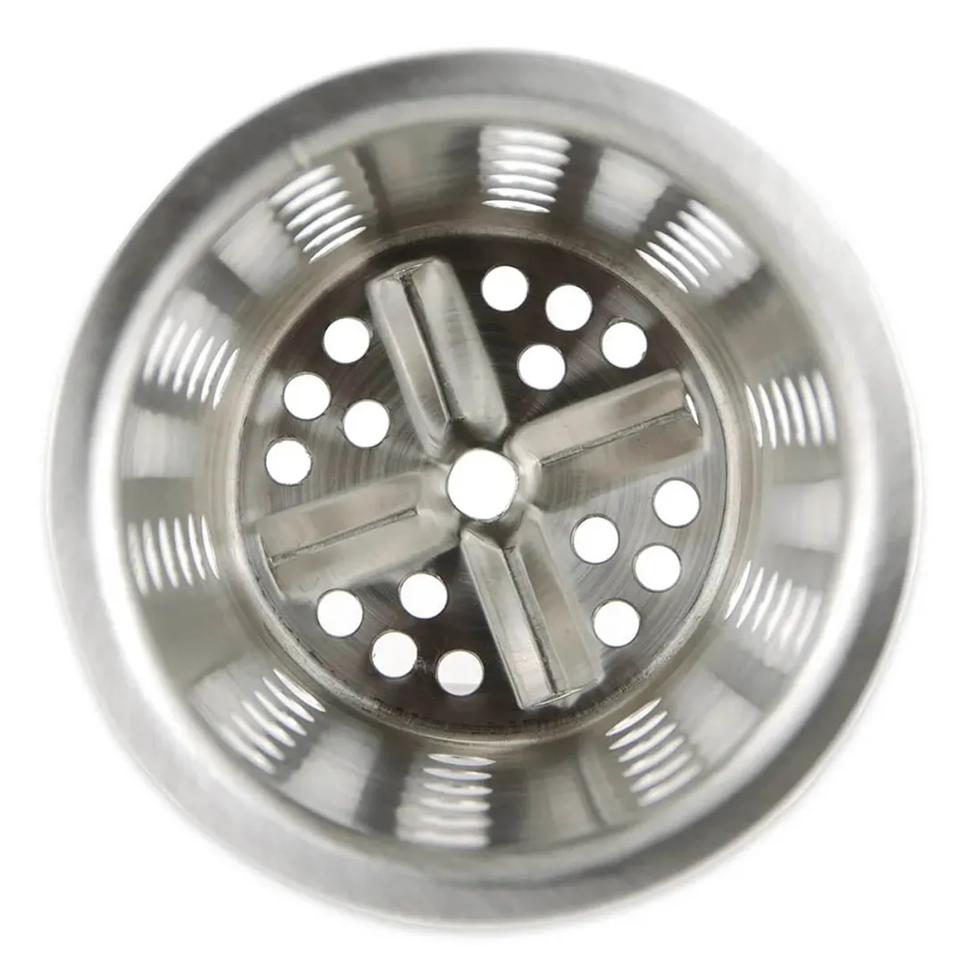 Winco FC-SS Stainless Steel Perforated Flatware Cylinder, 5-1/8"H